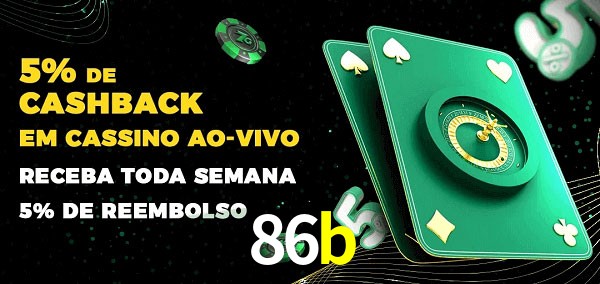 Promoções do cassino ao Vivo 86b